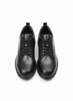 Casual Erkek Sneaker Siyah Suni Deri - Görsel 2